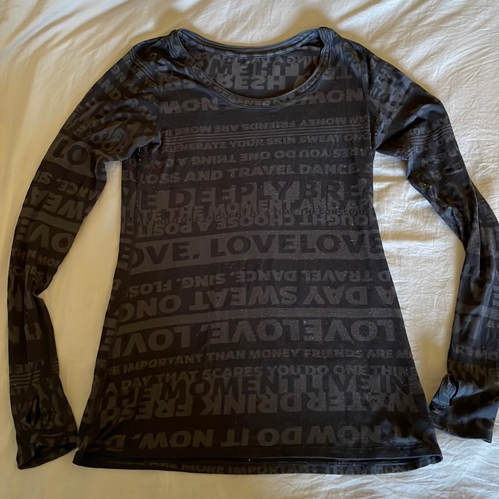 lululemon lightweight long sleeve